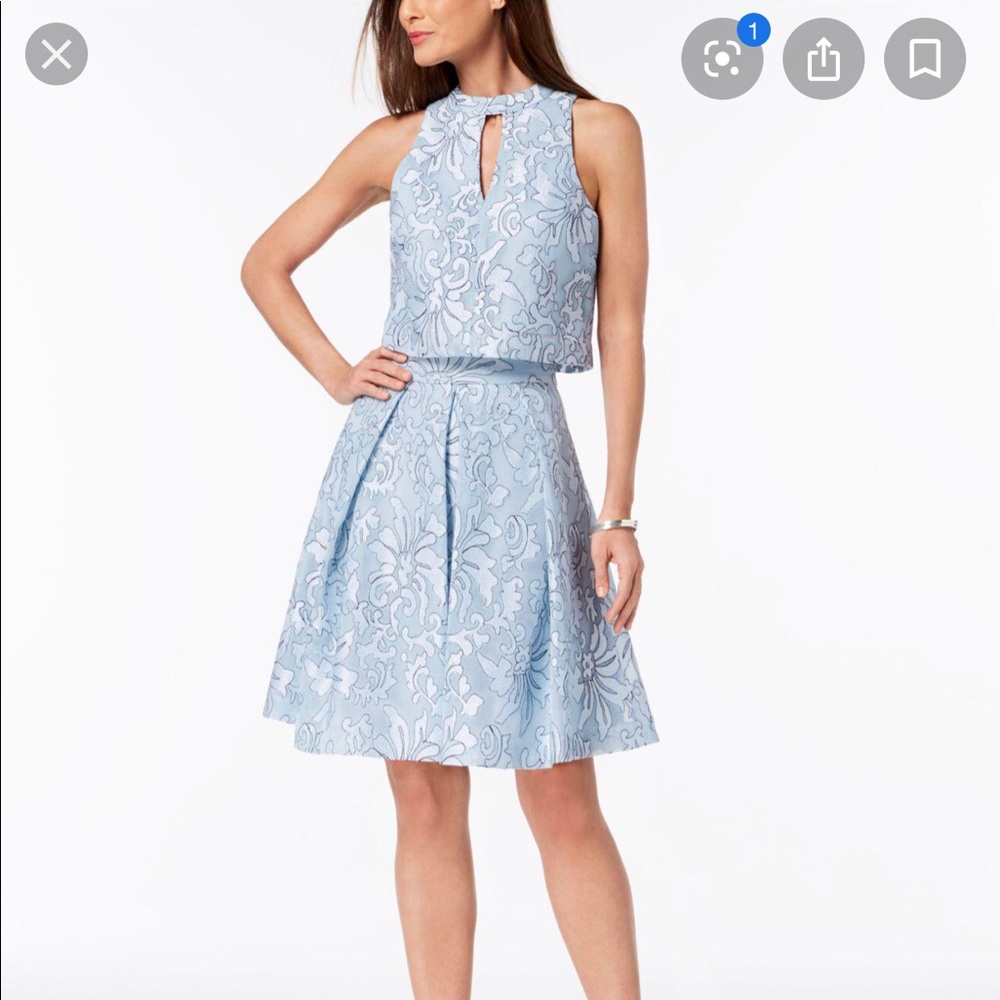 Absolutely beautiful Damask 2 piece dress!